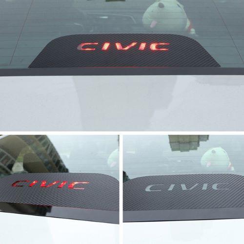 DECAL TRANG TRÍ ĐÈN PHANH KÍNH SAU DÀNH CHO XE HONDA CIVIC