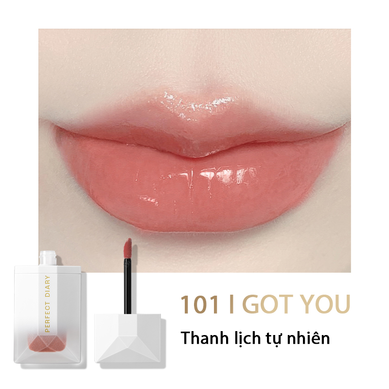 Son Bóng ReadMe Rippled Lip Gloss High Shine Finish Perfect Diary Nhiều Màu Tùy Chọn 4G