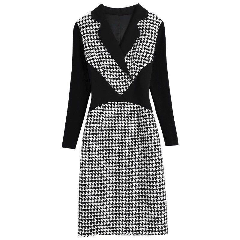 ĐẦM BODY CARO CỔ VEST CAO CẤP ( HÀNG NHẬP