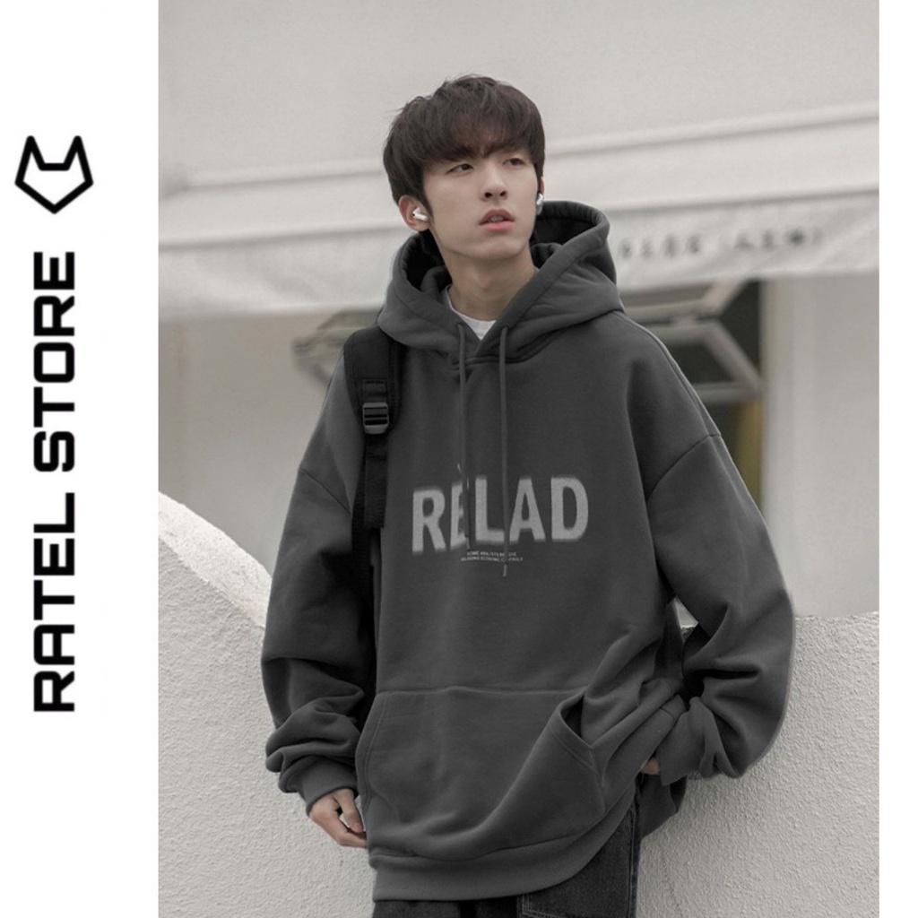 Áo Hoodie Nỉ Bông Nam Nữ RELAD Ulzzang Unisex Form Rộng