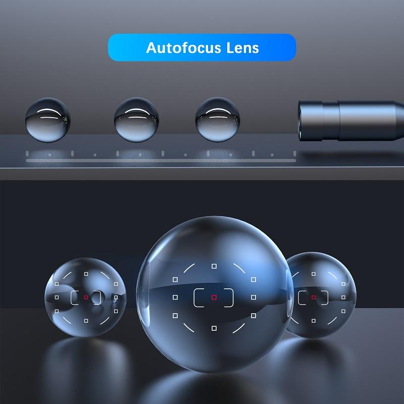 Máy ảnh nội soi không dây Enwor 5.0mp Auto Focus 3x Zoom 1920p HD IP68 Lens WaterProof Lens WiFi Công nghiệp Cáp cứng Máy nội soi