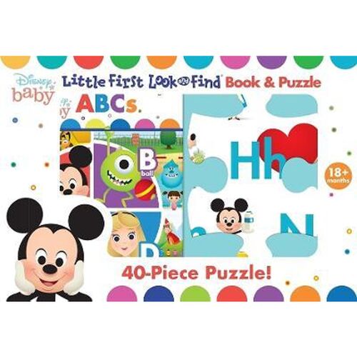 Little My First Look & Find Shaped Puzzle Dysney Baby