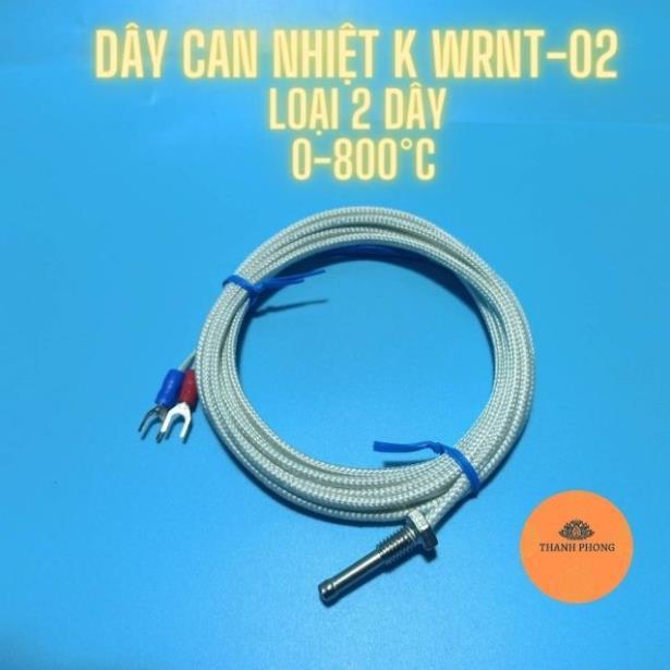 Dây Can Nhiệt K WRNT-02 Ren 6 Dải Nhiệt Độ 0-800°C Đủ Kích Thước