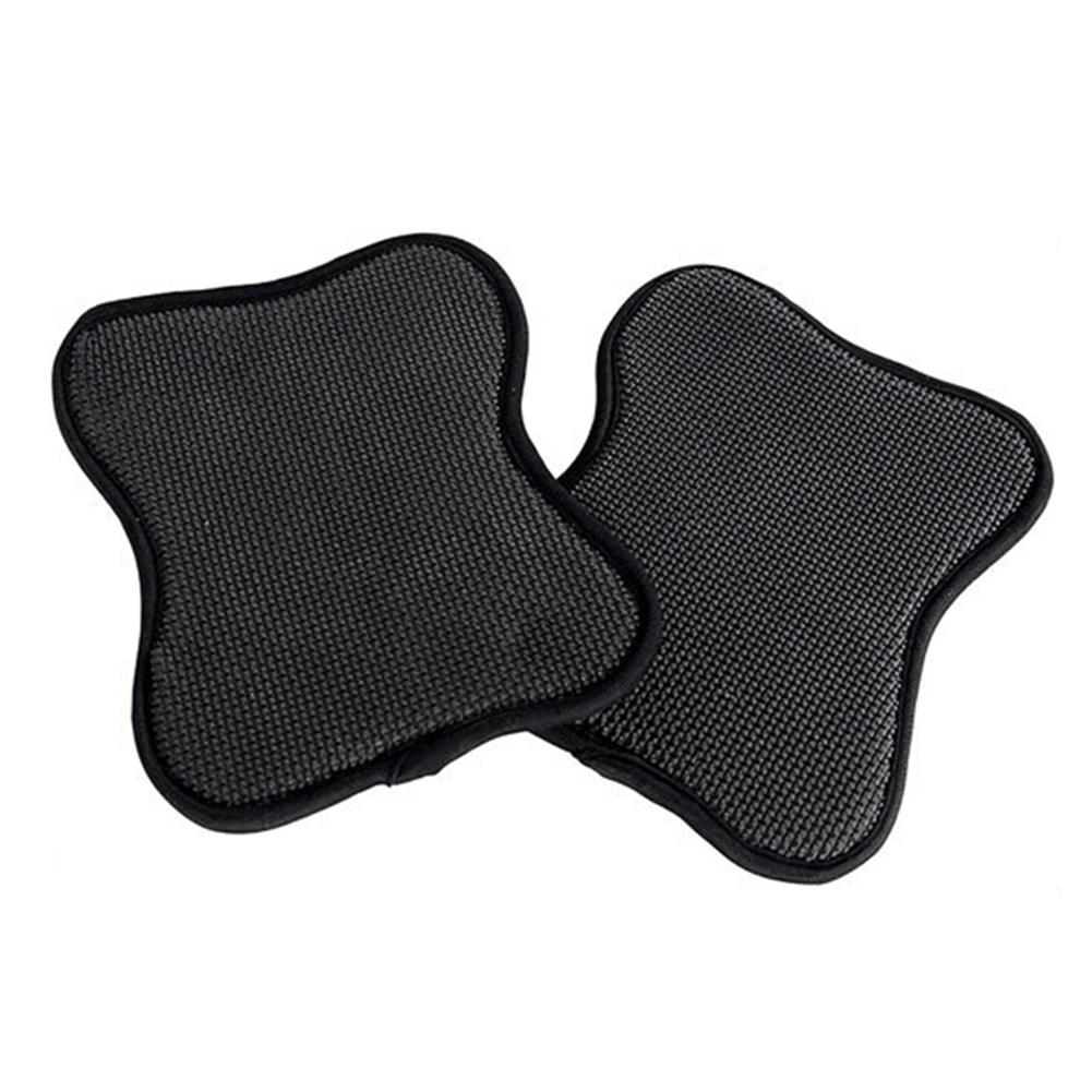 2PCS mềm chống trượt chống trượt bộ bảo vệ Pad Sức mạnh Huấn luyện tay cầm tay cầm tập thể dục Tập thể dục thể thao Người bảo vệ tay Color: Blue