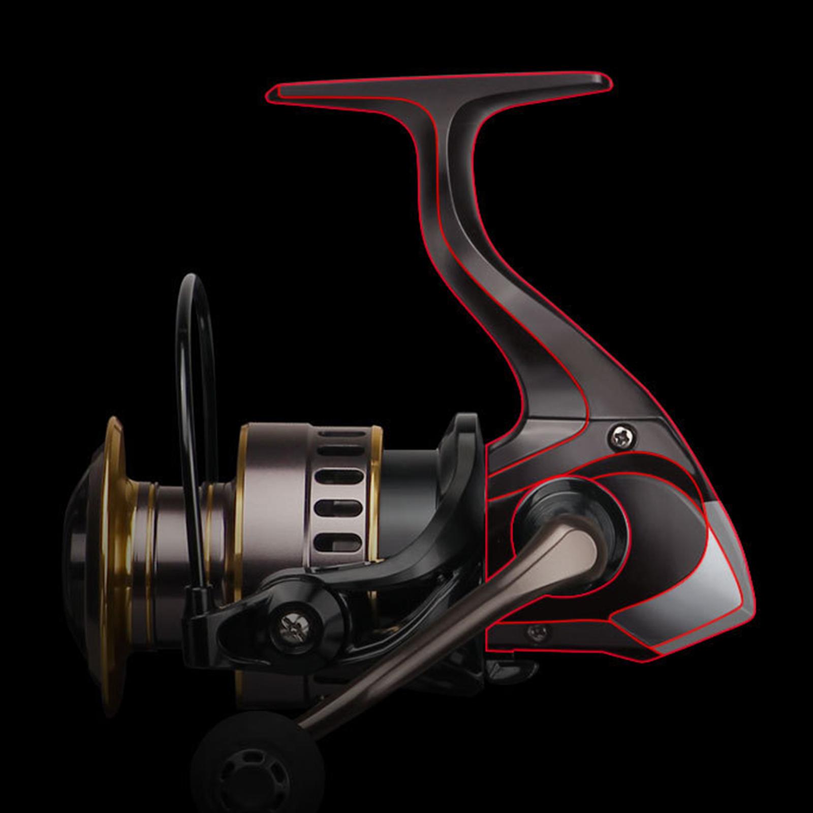 Ball Bearing Spinning Reel Metal Fishing Reel Wheel Sea Lake Fishing
