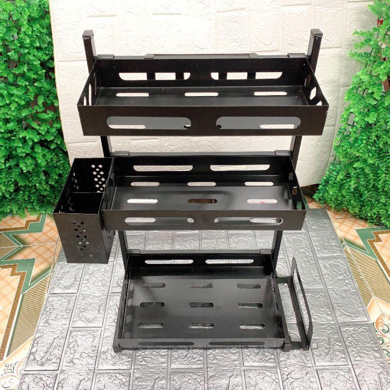 KỆ GIA VỊ ĐA NĂNG INOX 2 TẦNG VÀ 3 TẦNG