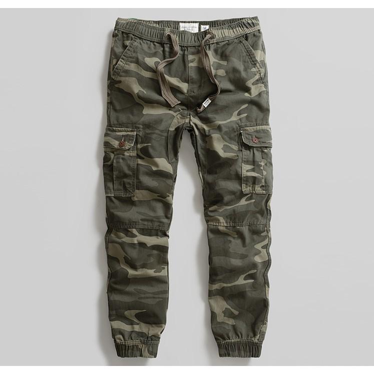 Quần jogger túi hộp_dã ngoại_du lịch - vàng cát