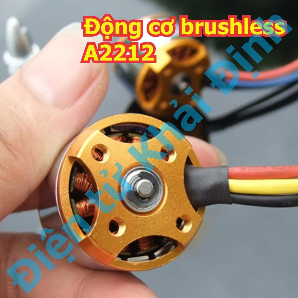 động cơ brushless, không chổi than máy bay UAV mô hình A2212 1400KV kde5478