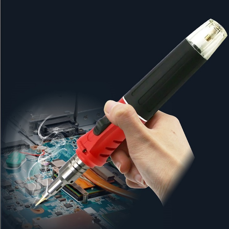 Máy hàn khò gas mini cầm tay sửa chữa mạch vi tính, bảng điện cao cấp HS-1115K