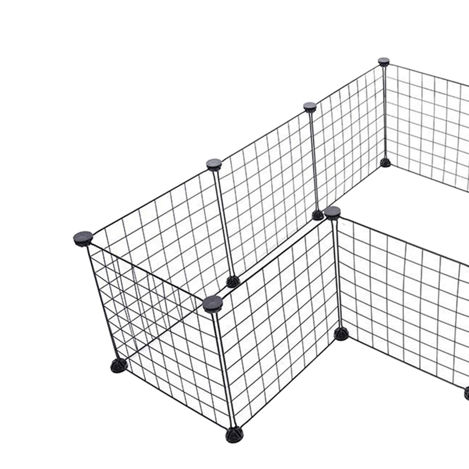Dog Playpen Indoor Outdoor Dog Playpen Pet Fence for Hedgehog Rabbit Hamster