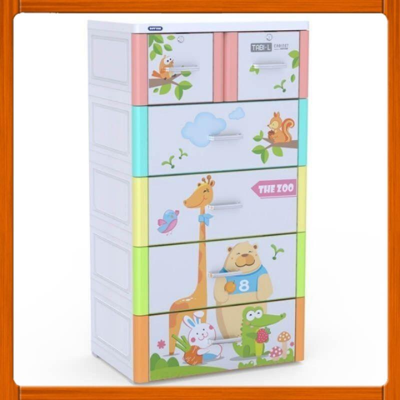 TỦ NHỰA HƯƠU CAO CỔ TABI L 70*48*130cm