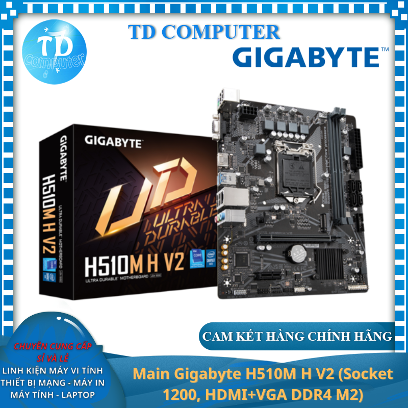 Main Gigabyte H510M H V2 - Hàng chính hãng Viễn Sơn phân phối