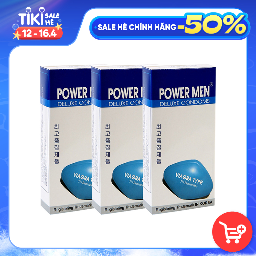 Bao cao su PowerMen Siêu Mỏng Kéo Dài 12 BCS
