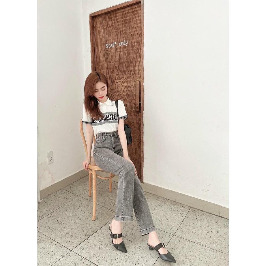 QUẦN JEAN KHÓI SUÔNG GẤU TO CHO NỮ