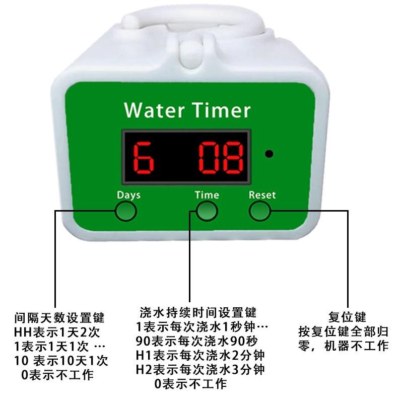 Bộ tưới cây nhỏ giọt tự động chạy pin