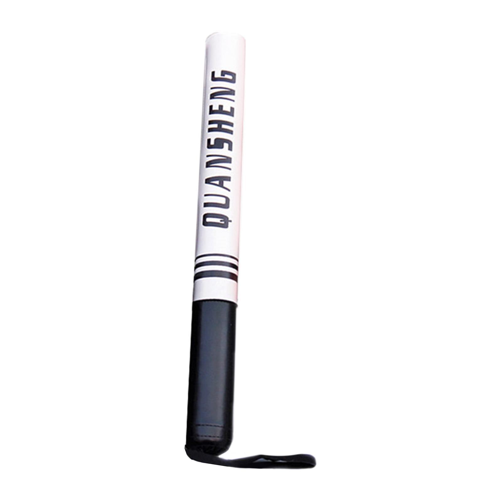 Boxing Training Stick Tốc độ chiến đấu Tốc độ Công cụ đấm bốc PU Da đá Kicking Thực hành Pad vật lộn với thiết bị tập trung Color: Black