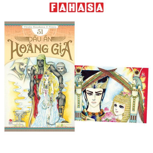 Sách - Dấu Ấn Hoàng Gia - Tập 51 - Tặng Kèm Postcard