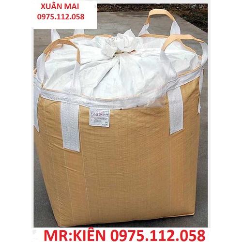 Bao jumbo cẩu hàng,bao tải câu 1 tấn,bao bố cẩu hàng