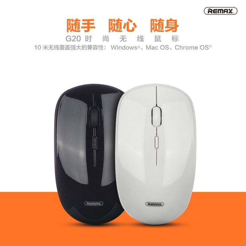 Chuột quang không dây Remax G20 2.4GHz USB cho Laptop / PC - Hàng chính hãng