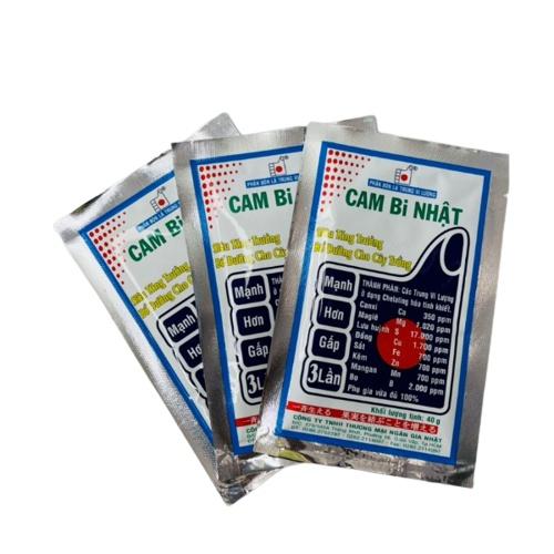 Phân bón cam bi Nhật giúp cây xanh mượt, cây phát triển tột bậc, chống đỗ ngã và chịu với thời tiết khô hạn