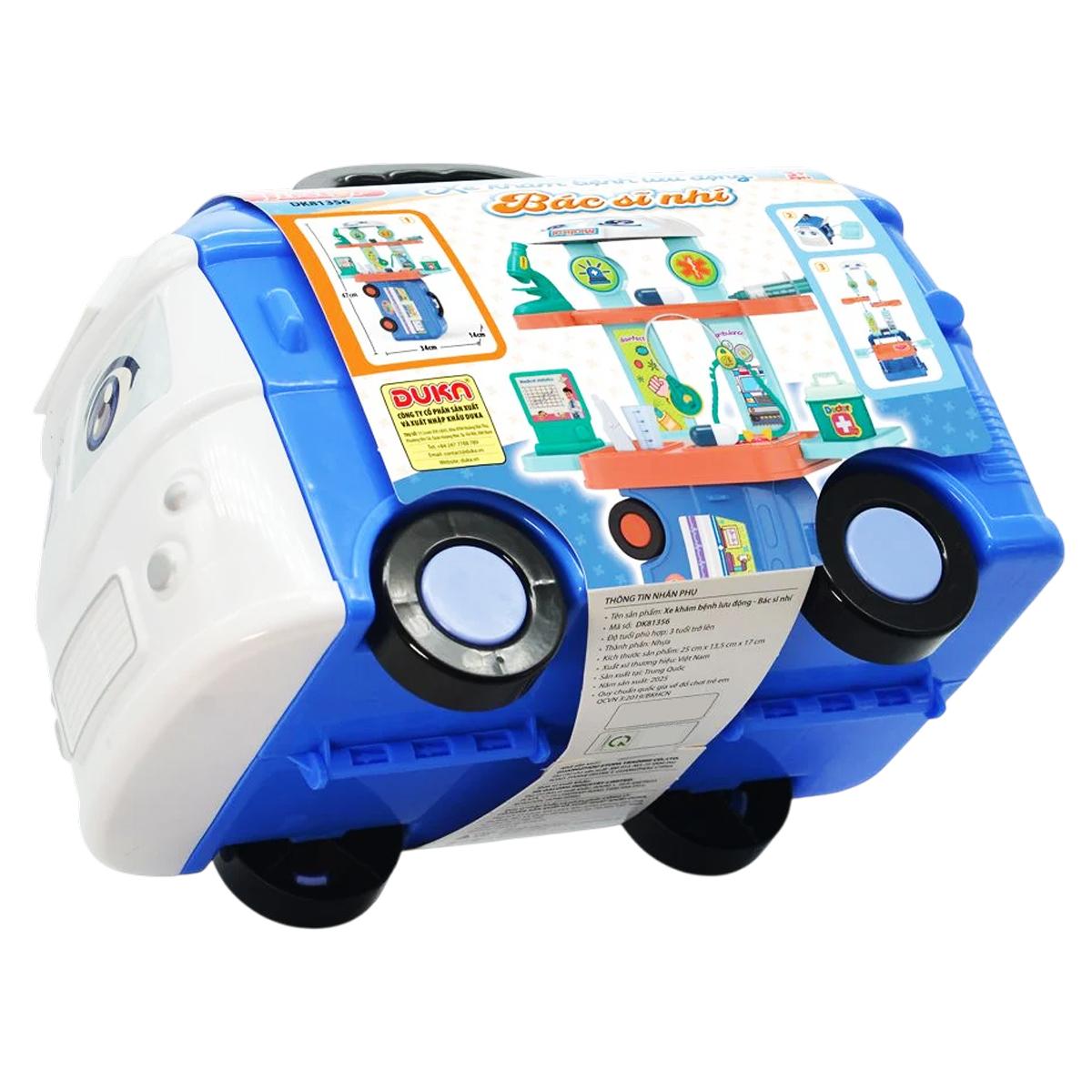 Đồ Chơi Xe Khám Bệnh Lưu Động - Bác Sĩ Nhí - Firstar DK81356