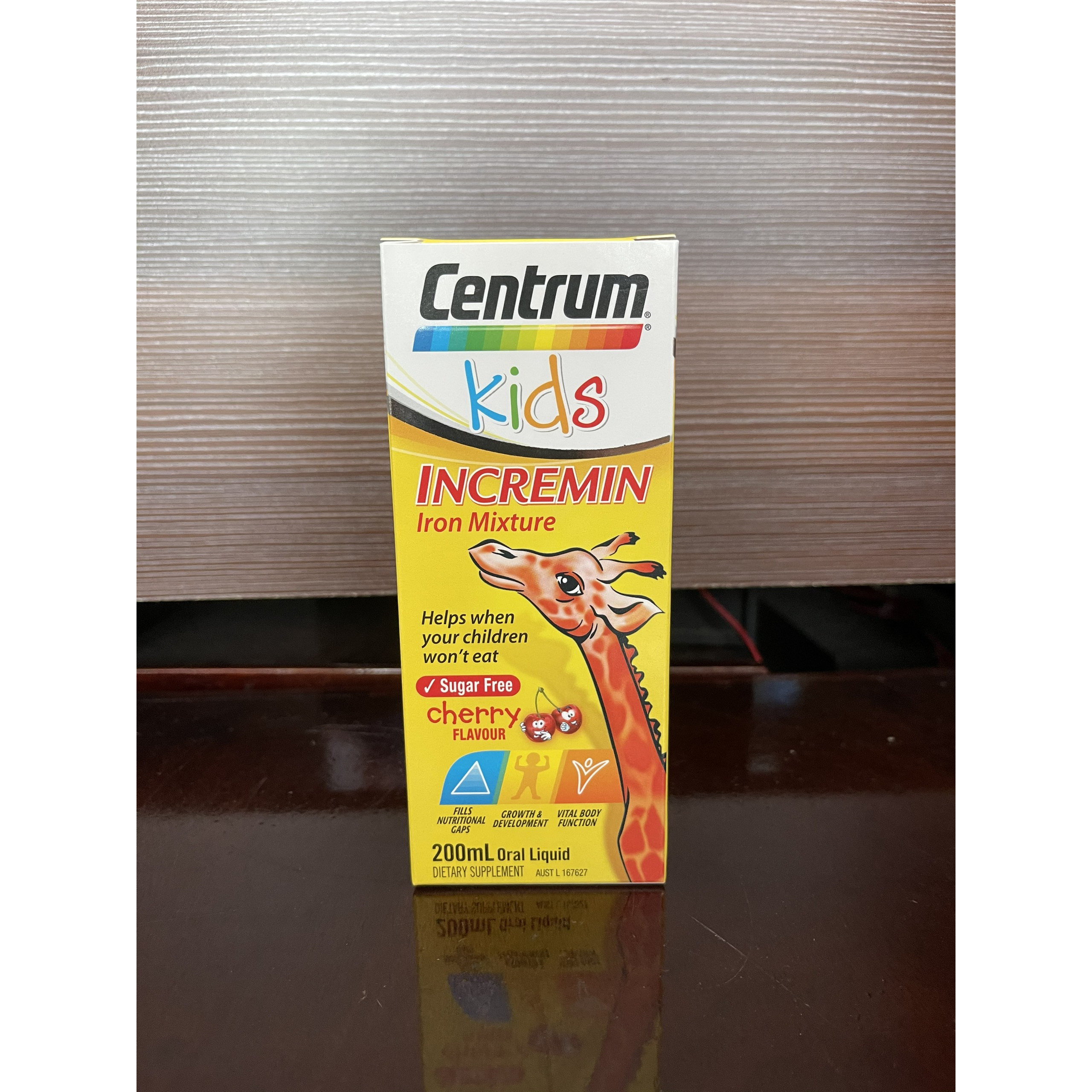 Siro centrum kids incremin iron mixture hỗ trợ trẻ biếng ăn nhập khẩu úc 200ml