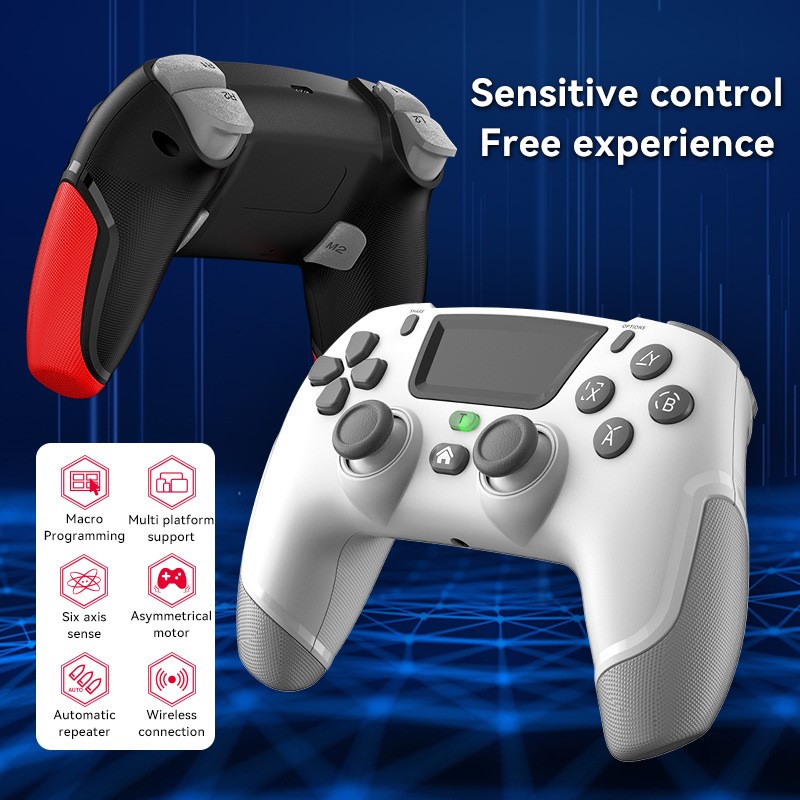 Gamepad Tay Game Không dây Bluetooth P06 cho máy tính - điện thoại - máy game Console hàng nhập khẩu