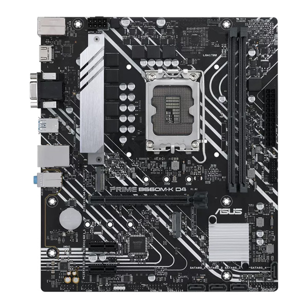 Bo Mạch Chủ Main ASUS PRIME B660M-K DDR4 Socket LGA 1700 - Hàng Chính Hãng