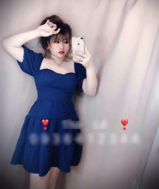 ĐẦM CÚP NGỰC #bigsize 55-85kg (3 size: L/ XL/ XXL