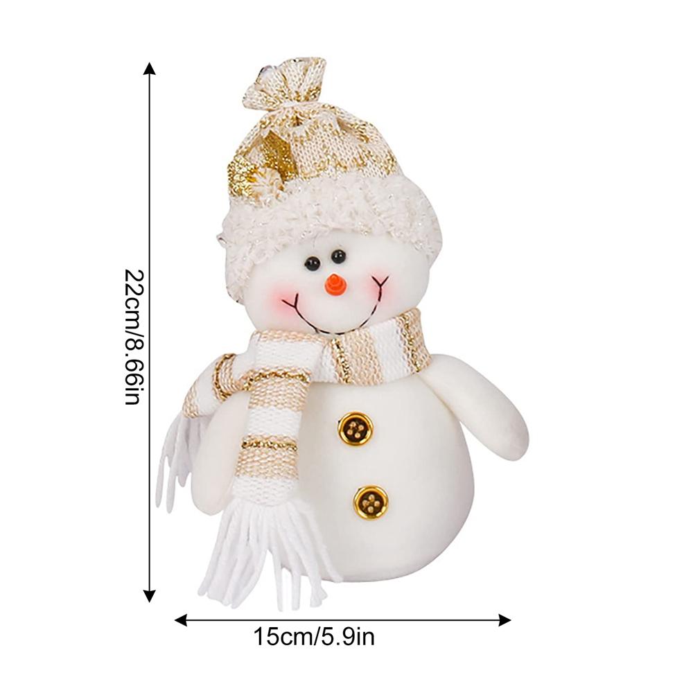 Người Tuyết Giáng Sinh Santa Gnome Bắc Âu In Hình Hoa Lá Sang Trọng Quốc Đồ Chơi Mùa Đông Bàn Trang Trí Đồ Trang Trí Nhà Cửa
