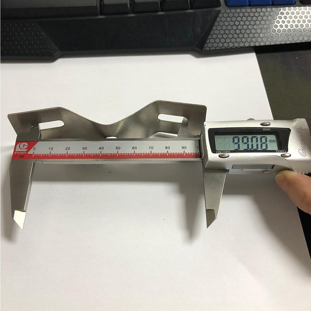 2Pcs Stainless Marine Boat Kayak Trolling Motor Mounting Bracket Mount Plate