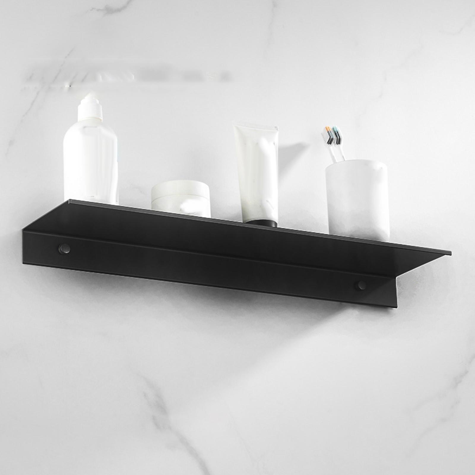Floating Wall Shelves Storage Wall Rack Cosmetic Organizer for Bathroom  Table