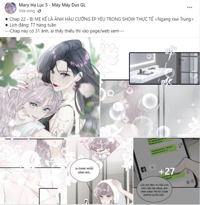 bị mẹ kế là ảnh hậu cưỡng ép yêu trong show thực tế chapter 22 1