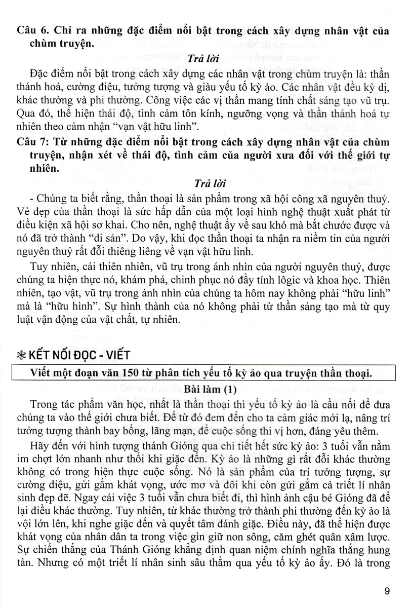 Sách tham khảo- Hướng Dẫn Học Và Làm Bài Ngữ Văn 10 - Tập 1 (Bám Sát SGK Kết Nối Tri Thức Với Cuộc Sống)_HA