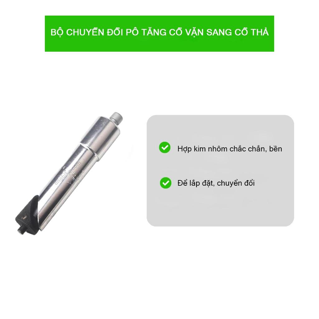 Bộ chuyển đổi pô tăng cổ vặn sang cổ thả