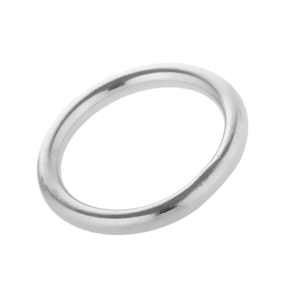 2X Stainless Steel O Circle Craft Heavy Duty Boat 6 * 50mm