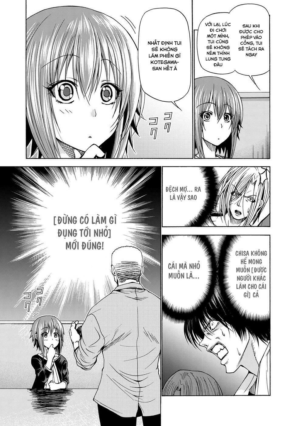 cô gái thích lặn - grand blue chapter 23 21