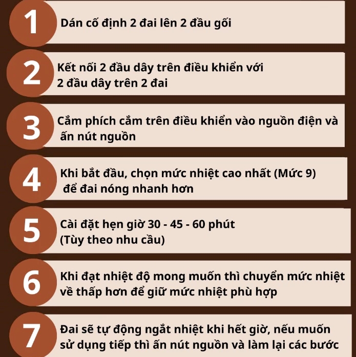 Set 2 Đai khớp gối ngải cứu chườm ấm đông y chính hãng - Cải thiện đau mỏi, tê bì chân tay, khô khớp, bảo vệ khớp gối