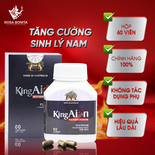 Tăng Cường Sinh Lý Nam KingAion – yếu tố quyết định phong độ phái mạnh