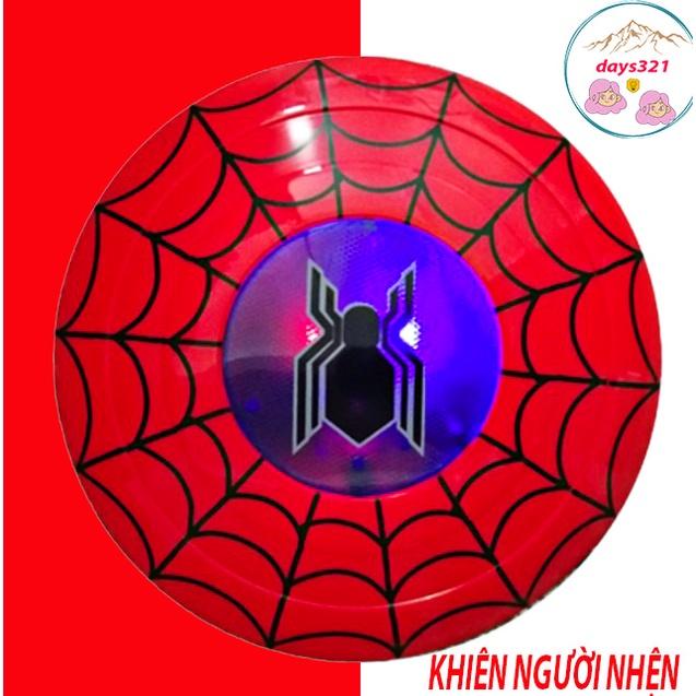 Khiên Phát Sáng Người Nhện Spiderman Có Đèn Nhạc Đội Trưởng Mỹ Cho Bé Hóa Trang Halloween