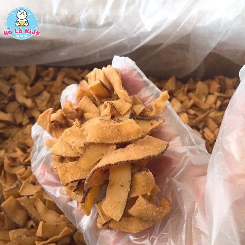Gói 500g Dừa khô sấy giòn, mứt dừa khô ăn liền thơm bùi, đặc sản Bình Định Hồ Lô Kids