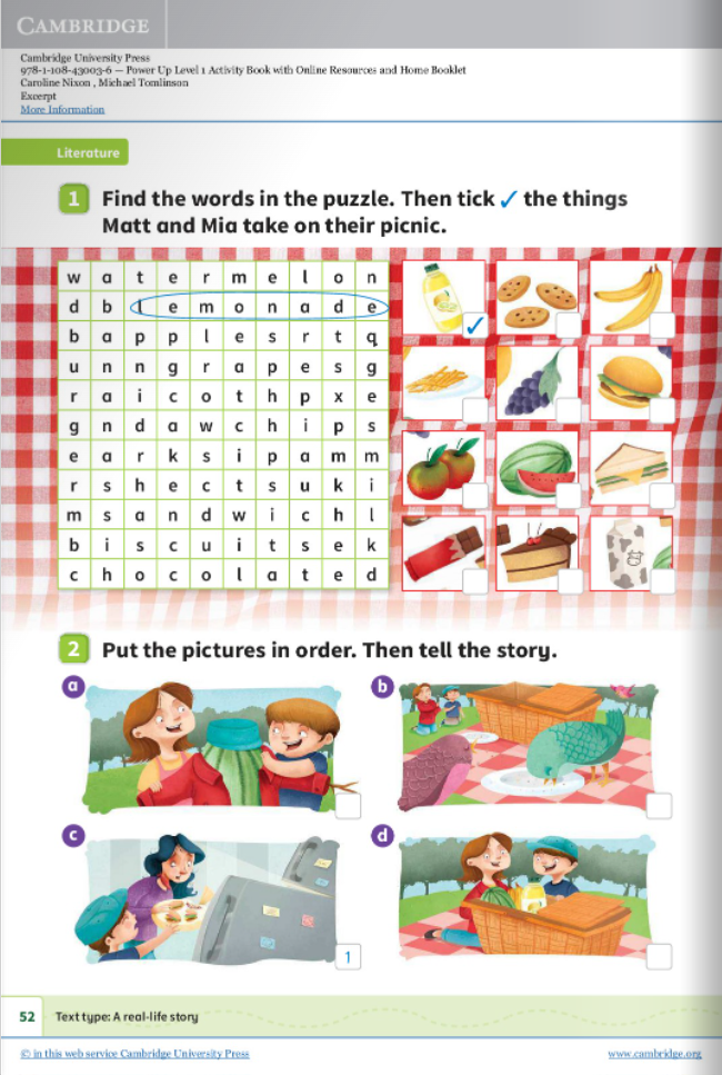 Power Up Level 1 Activity Book With Online Resources And Home Booklet