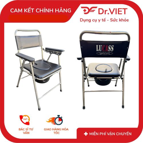 Ghế Bô Inox Gấp Gọn Lucass G-87