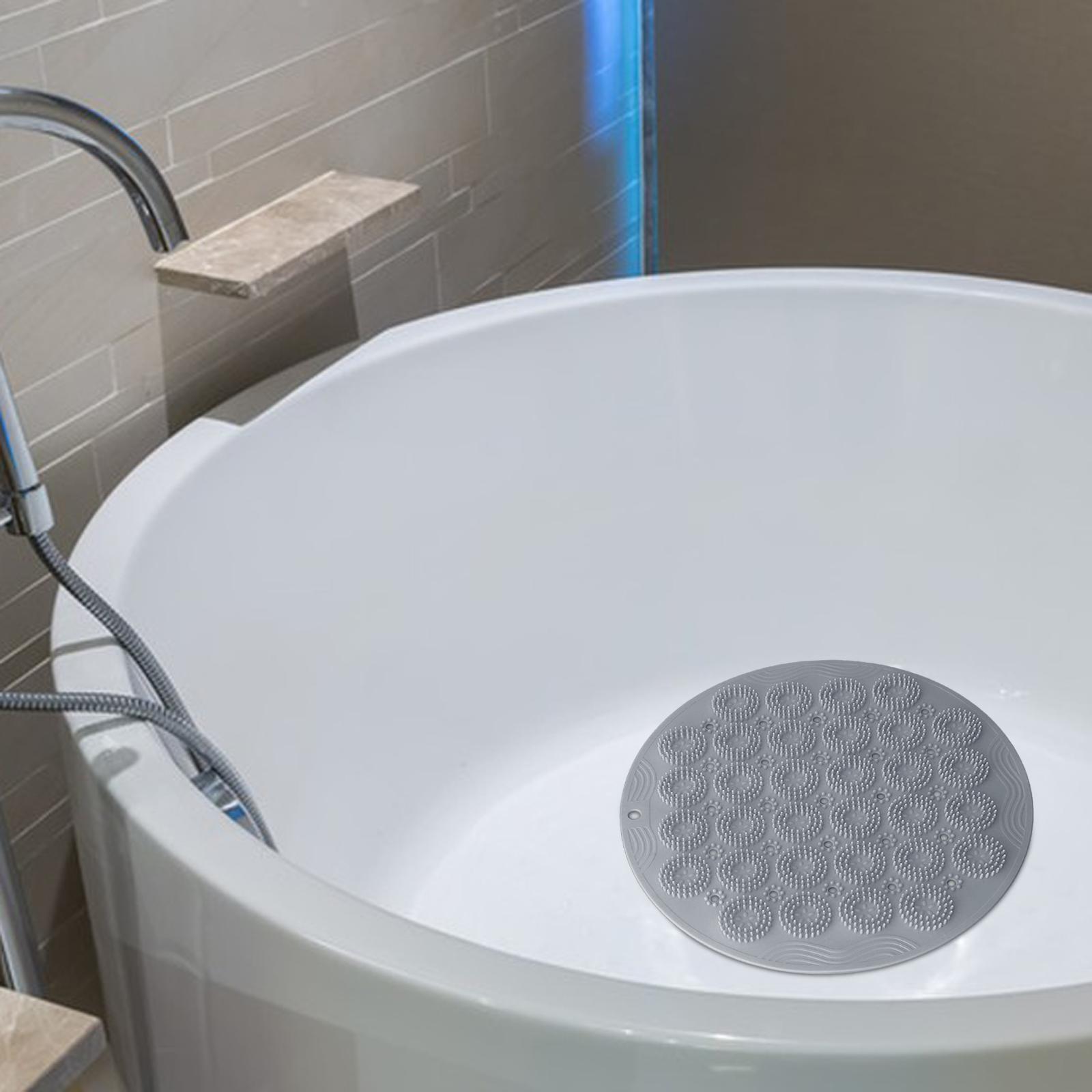 Bath Massage Cushion Brush with Suction Cups Multifunctional for Bathroom