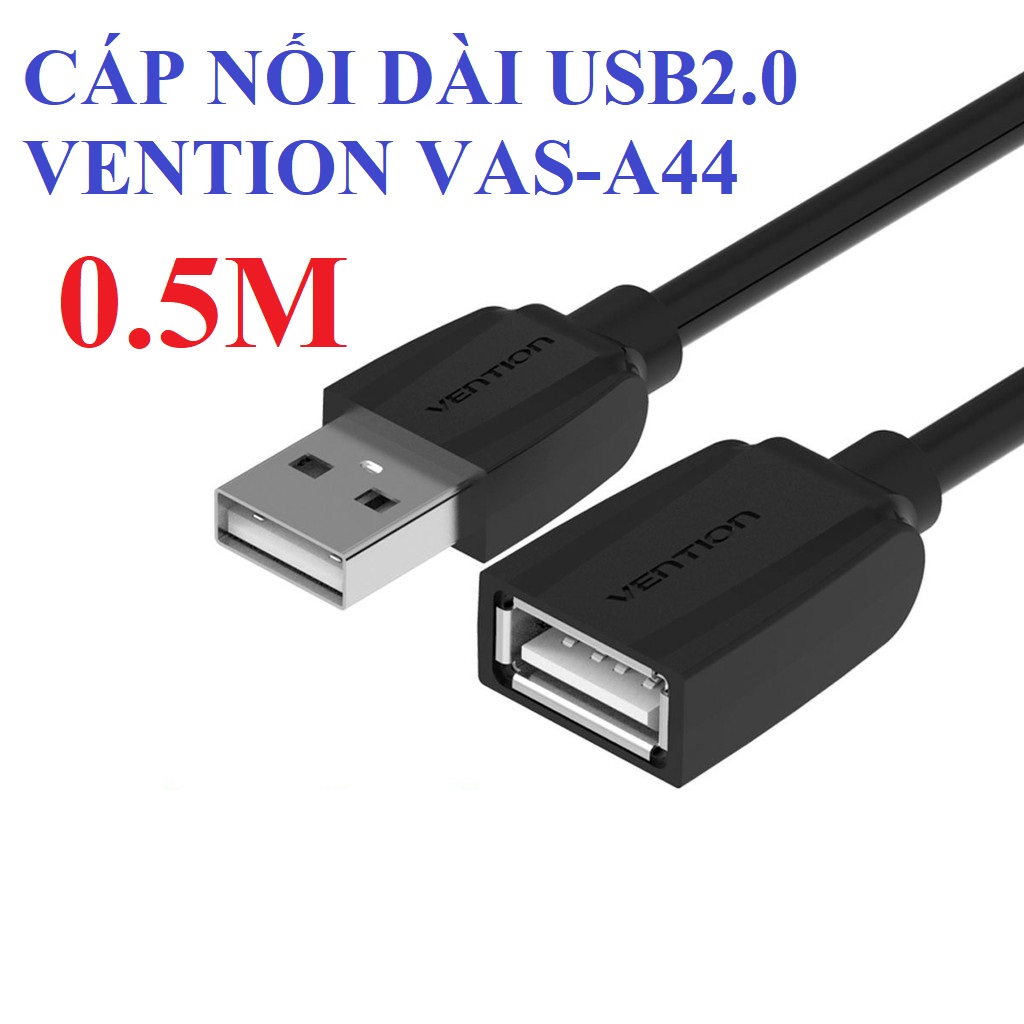 Cáp nối dài USB 2.0 Vention VAS-A44 _ Hàng chính hãng