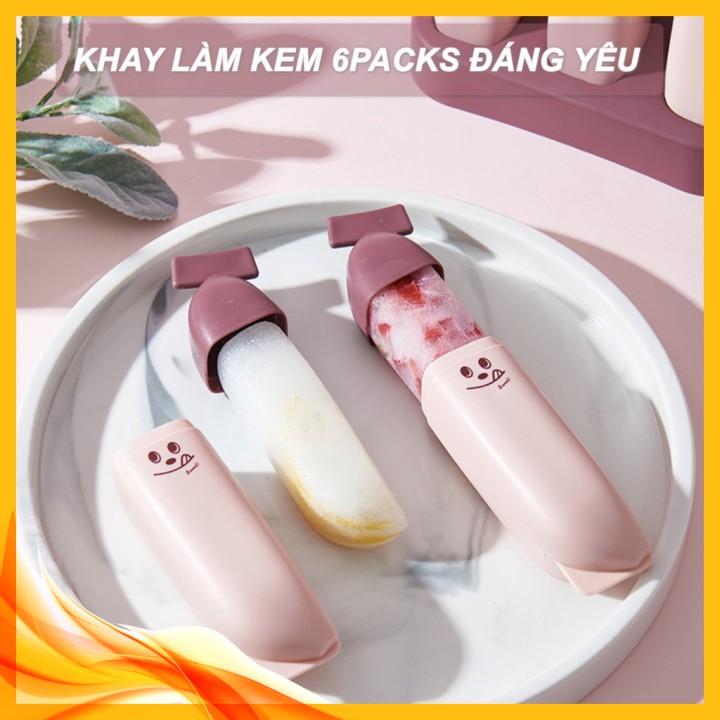 ️ Khay kem 6PACKS đáng yêu PPCARE
