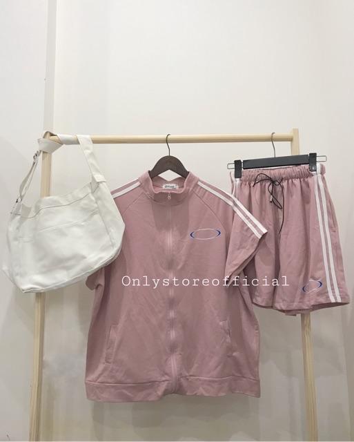 Set thể thao hồng siêu xinh