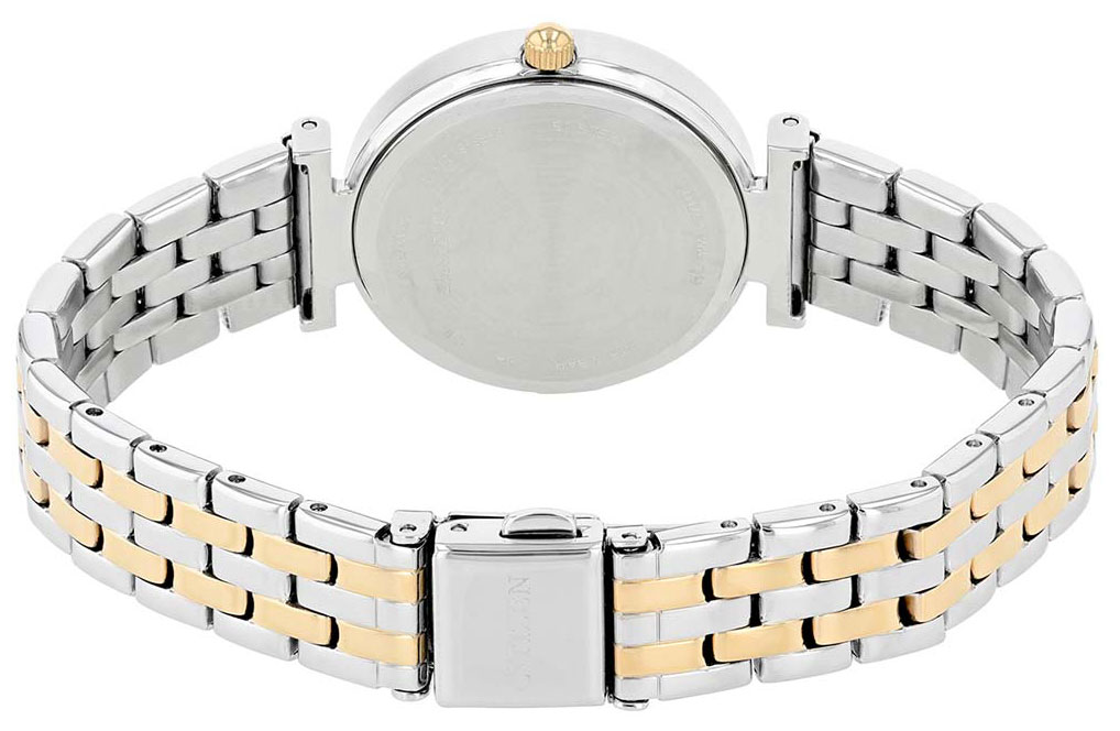 Đồng Hồ Nữ Citizen Đính Đá Swarovski Dây Thép Không Gỉ ER0216-59D - Mặt Xà Cừ