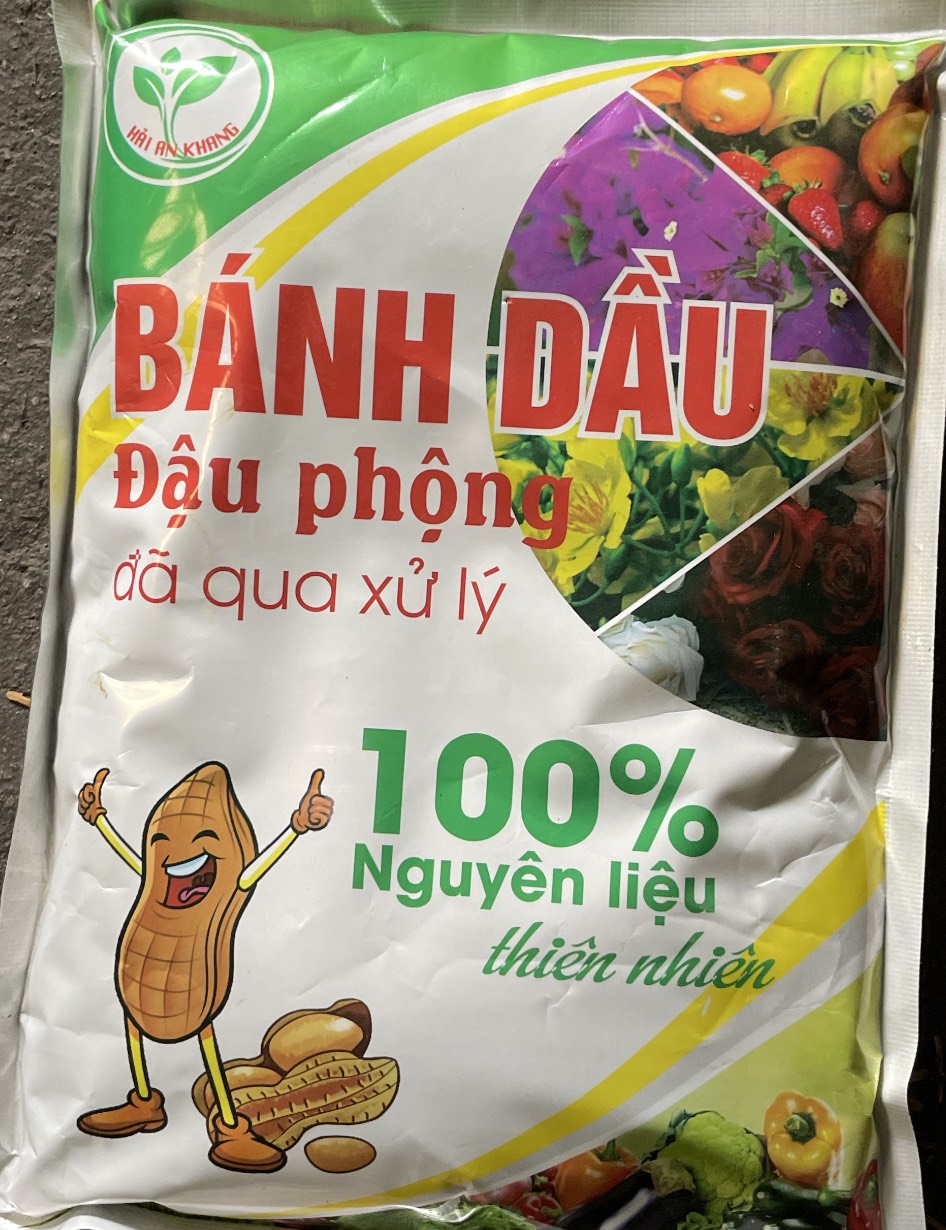 Phân bón chăm sóc cây trồng dầu phộng đã qua xử lý gói 1kg