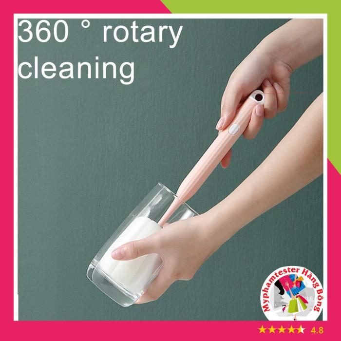 Cây cọ mút rửa bình sữa, ly cốc mềm mại